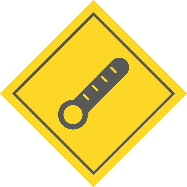 Pictogram Verkeersbord Vectorillustratie — Stockvector