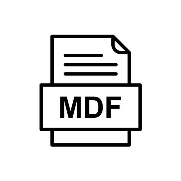 Format Fichier Pdf Icône Vecteur — Image vectorielle