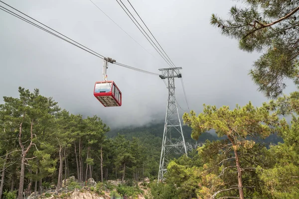 Funicular in the mountains — Stock Photo, Image