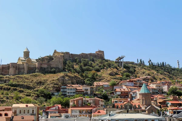 Vacker Utsikt Över Tbilisi Georgien — Stockfoto