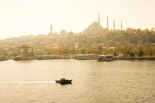 Stadssiluett Resor Turkiet Bakgrund Stadens Panoramautsikt — Stockfoto