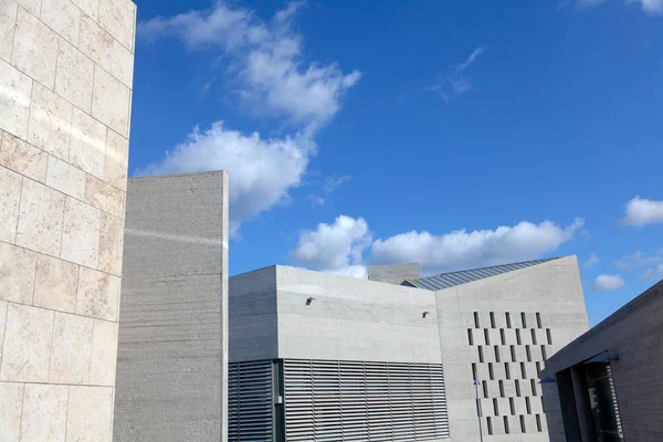 Edificios Oficinas Paisaje Urbano Con Arquitectura Corporativa Moderna Concepto Negocio — Foto de Stock