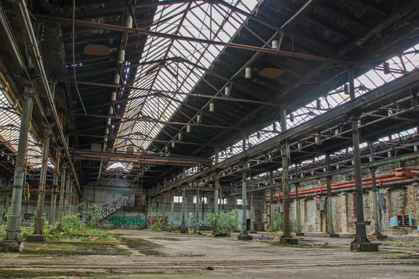 Lugar Perdido Garaje Ferrocarril — Foto de Stock