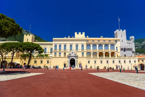 Prince Palace Fontvielle Monte Carlo Monaco Cote Azur French Riviera — стоковое фото