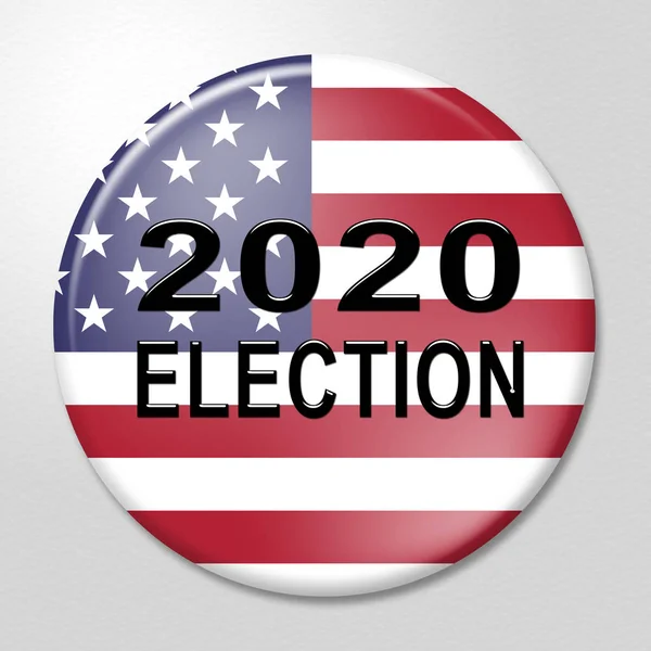 2020 Election Usa Presidential Choice For Candidates. United States Political Referendum Campaign - 3d Illustration