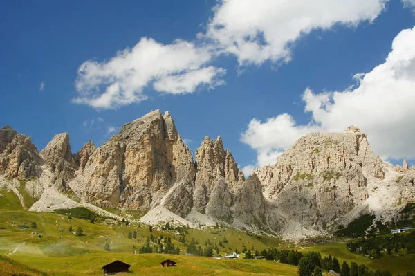 Dolomiti Montagne Giorno Italia — Foto Stock
