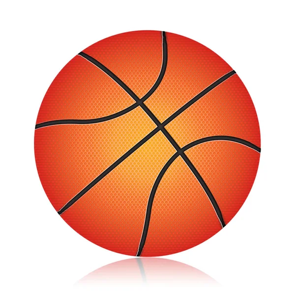 Basketball Ball White Background Illustration Basketball Ball — Stock Photo, Image