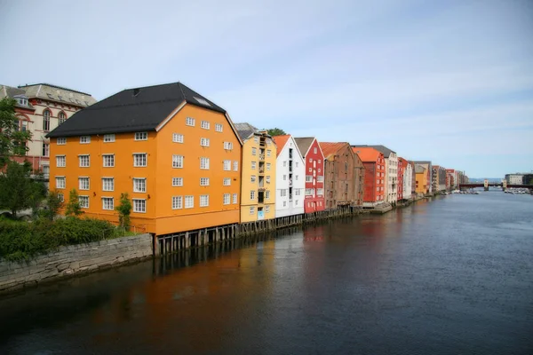 Vervloekte Nidelven Trondheim — Stockfoto