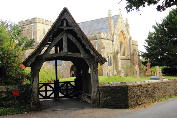 Landkirche Boughton Monchelsea Kent — Stockfoto