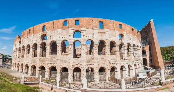 Talya Roma Daki Colosseum Dış Görünüşü — Stok fotoğraf