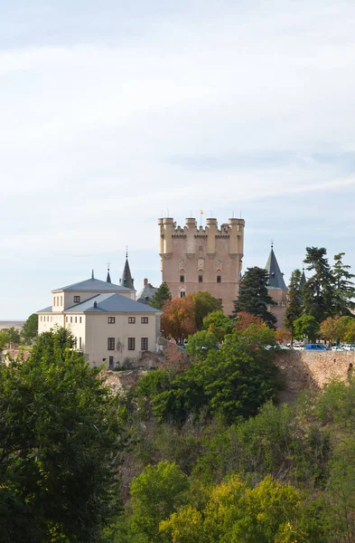 Alcázar Fortaleza Ciudad Segovia España — Foto de Stock