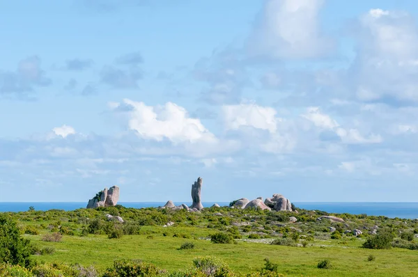 Eine Felsformation Bei Postberg Bei Langebaan Der Atlantikküste Der Westkap — Stockfoto