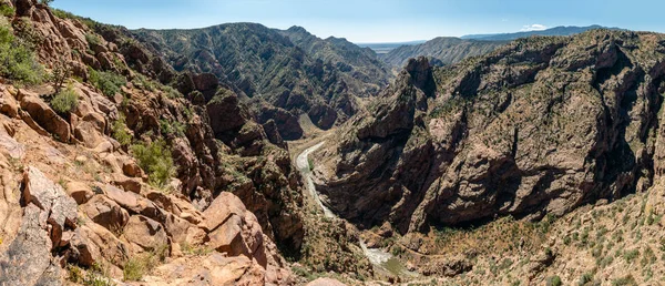 Panorama Royal Gorge Canon City Colorado — Stockfoto