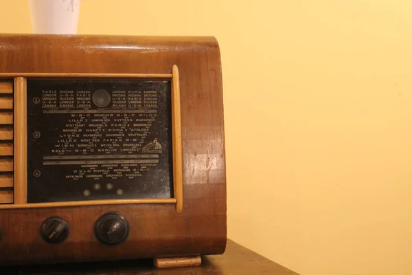 Radio Vintage Briar — Foto de Stock