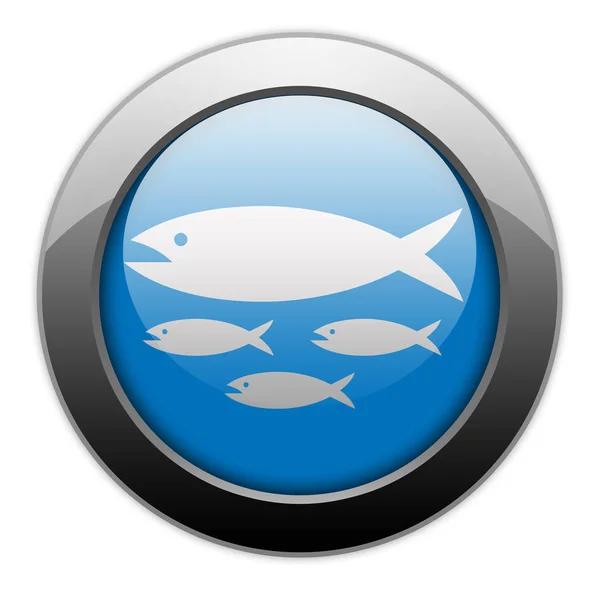 Icon Button Pictogram Fish Hatchery — 스톡 사진