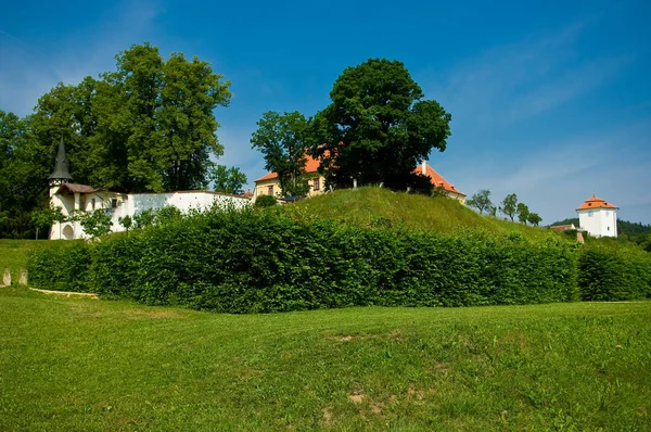 Kunstatt Castillo Moravia Moravia Del Sur República Checa — Foto de Stock