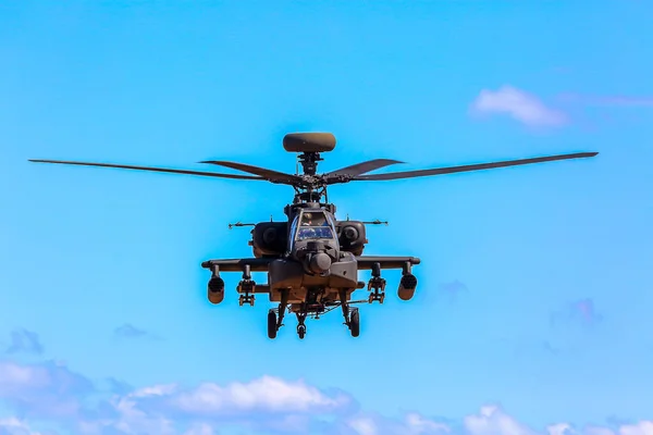 Blackhawk Apache Formazione Militare Internazionale Saber Strike 2017 Adazi Lettonia — Foto Stock