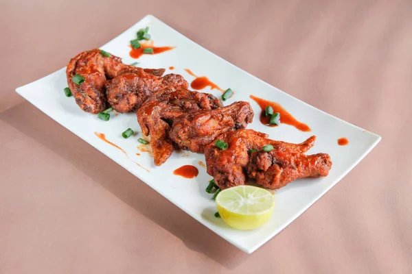 Chicken Wings Chipotle Aromatisiert — Stockfoto