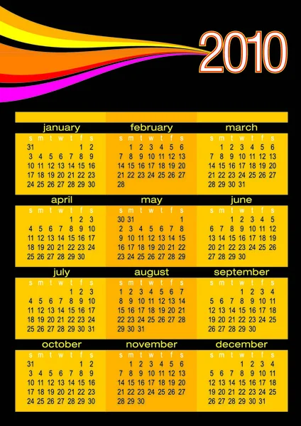Year 2010 Calendar White Background Stock Photo by ©YAYImages 262812358