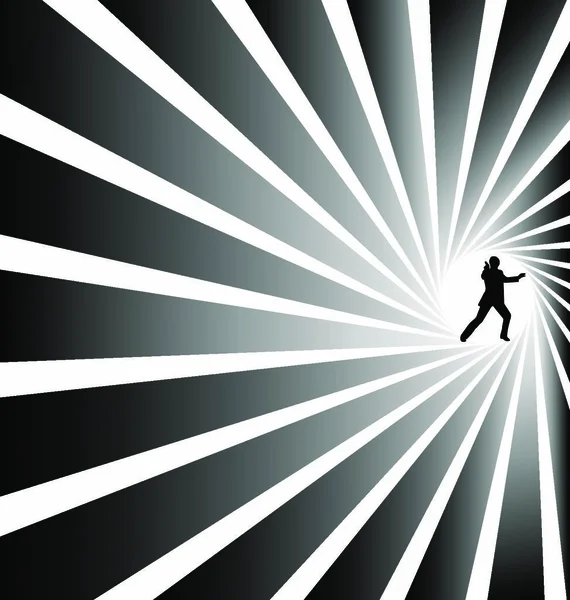 Illustration Abstraite Thème James Bond — Image vectorielle