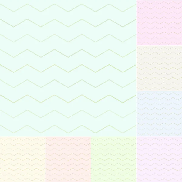 Patrón Chevron Pastel Sin Costuras Con Gradiente Plateado — Vector de stock