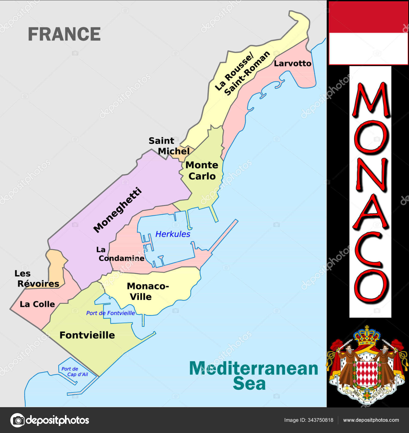 Monaco Karte / Radfahren In Monaco Die Schonsten Radrouten / Les karts