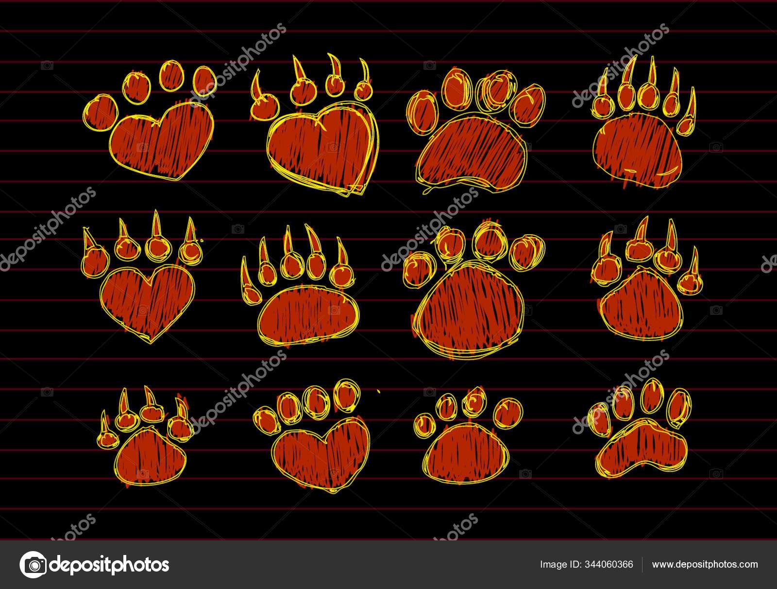 足跡 たぬき Vector Art Stock Images Depositphotos 足跡 たぬき Vector Art Stock Images Depositphotos