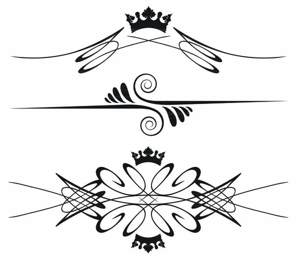 Floral Banner Signo Gráfico Ilustración — Archivo Imágenes Vectoriales