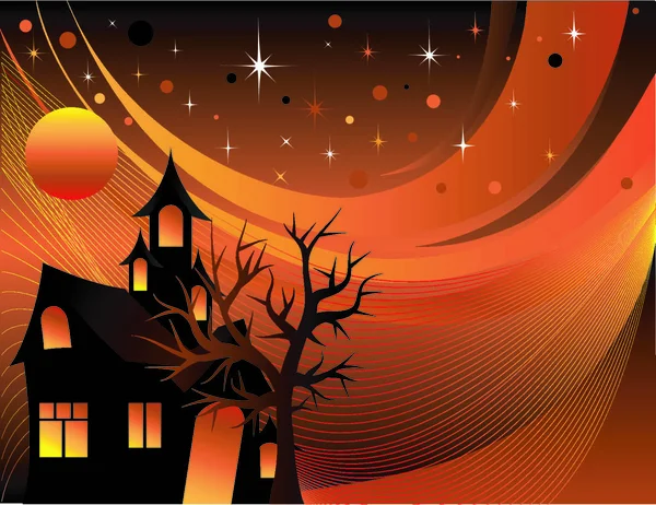 Illustration Vectorielle Pour Halloween — Image vectorielle