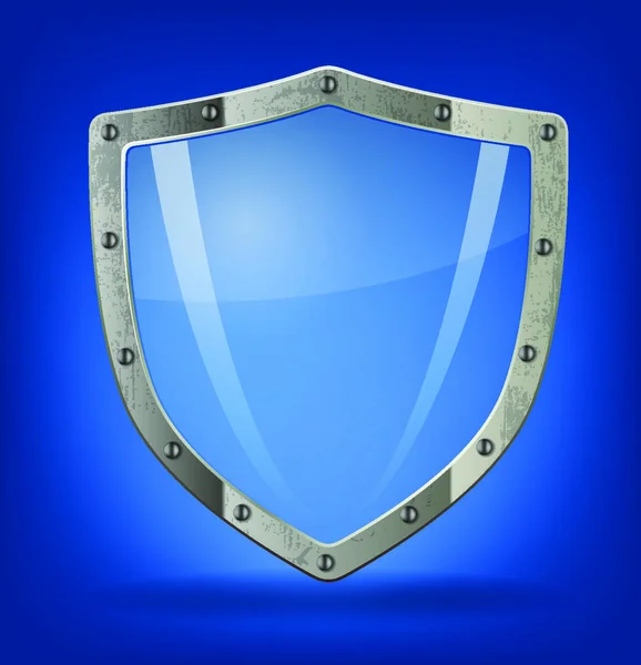 Shield Symbol Icon Illustration — Stock Vector