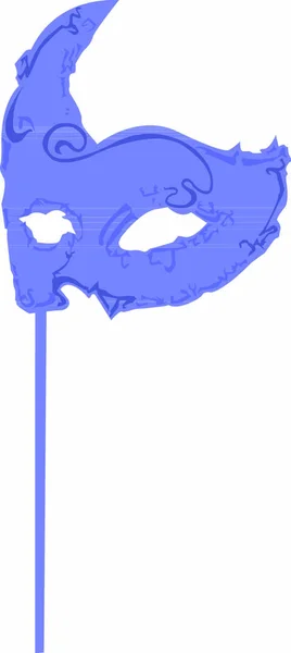 Маскарад Маска Графическая Иллюстрация — стоковый вектор