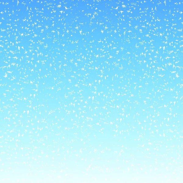 Fondo Navidad Abstracto Con Copos Nieve Ilustración Vectorial — Vector de stock