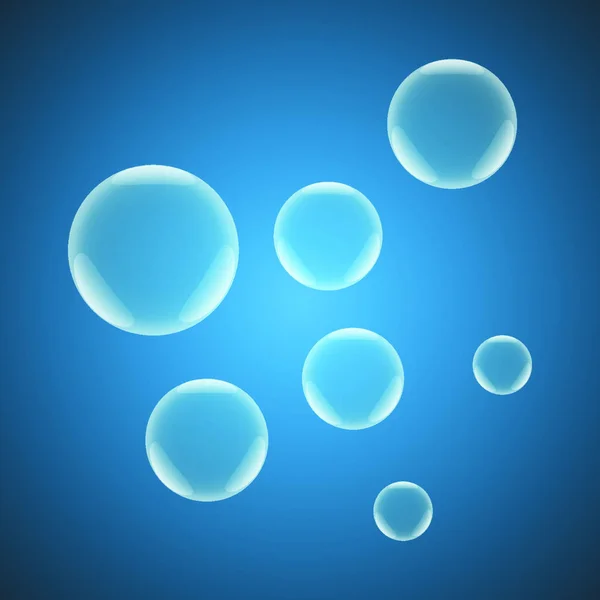Burbujas Ilustración Vectorial Eps — Vector de stock