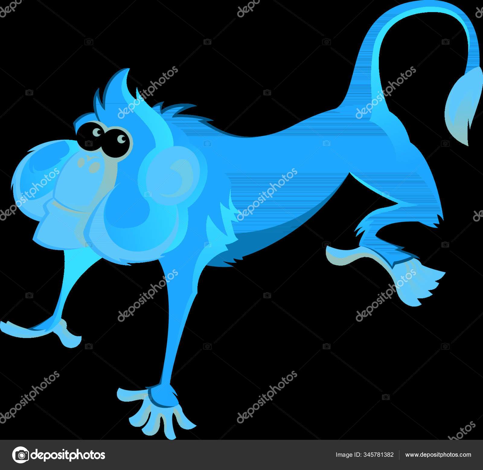 Vector Image Happy Orange Cartoon Monkey Stock Vector Image by ©YAYImages 345781382
