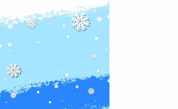 Fundo Neve Ilustração Vetorial —  Vetores de Stock