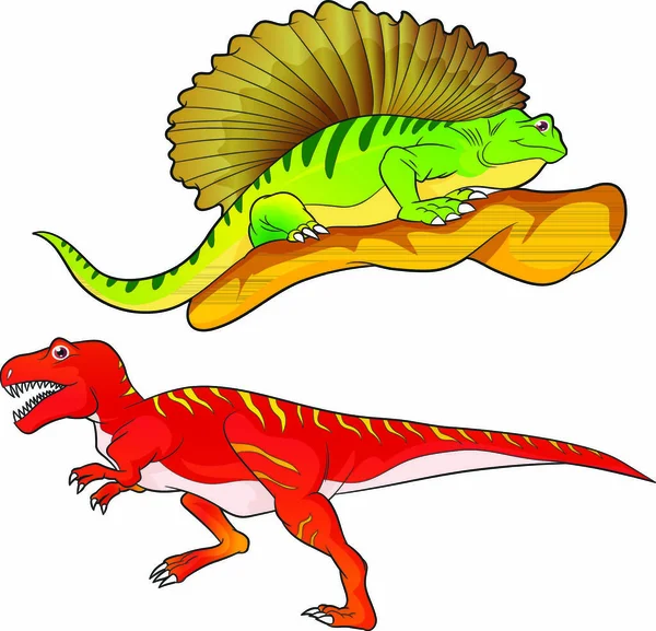 アロサウルスストックベクター ロイヤリティフリーアロサウルスイラスト Depositphotos