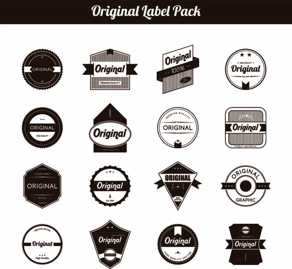 Premium Quality Guarantee Product Label Badge Emblem Sticker Stempel Set — Stockvector