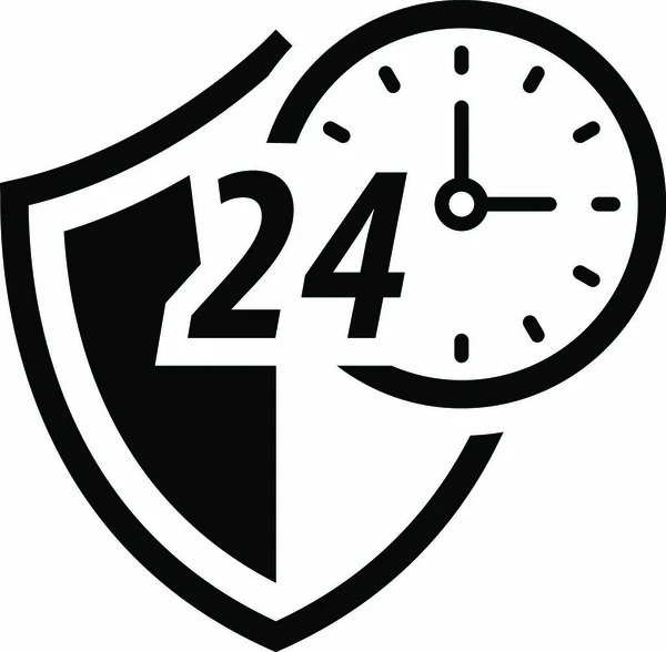 24 時間の時計 Vector Art Stock Images Depositphotos