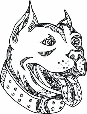 Download American Bully Dog Free Vector Eps Cdr Ai Svg Vector Illustration Graphic Art