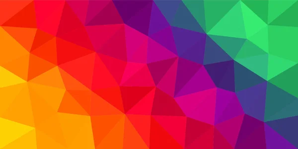 Colorful Low Poly Vector Gradient Background Polygonal Texture Good Cell — Stock Vector