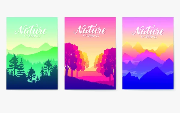 Sunrise Beauty Nature Mountain Ranges Solar Rays Setting Sun Loveliness Royalty Free Stock Illustrations