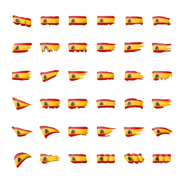 Ilustración de Diseño Del Puntero Del Mapa De La Bandera Española  Ilustración Vectorial y más Vectores Libres de Derechos de Bandera española  - iStock