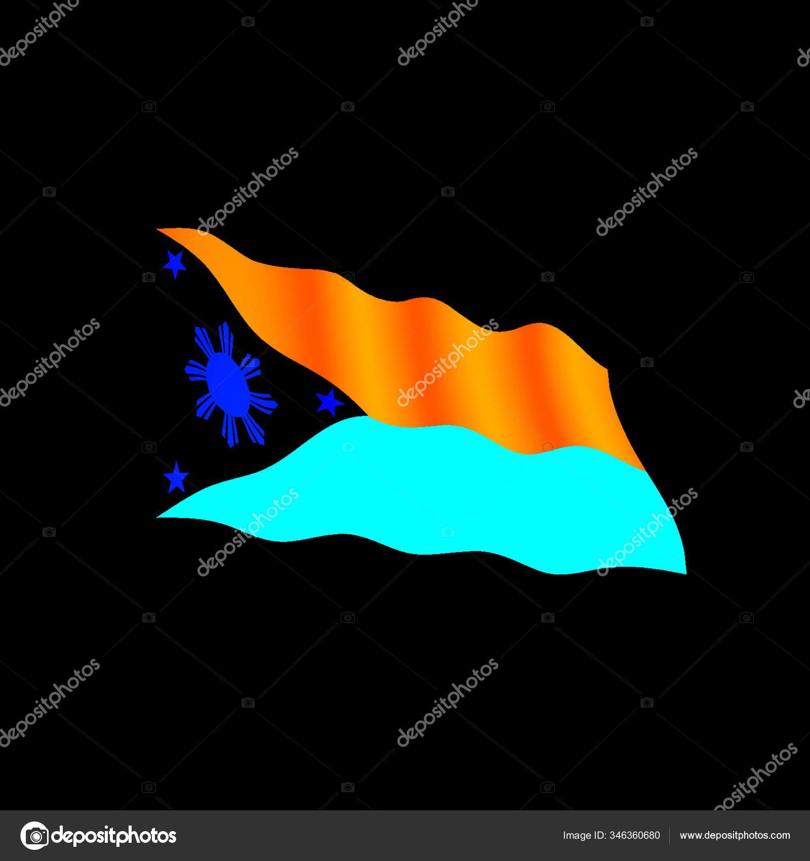 Bendera Filipina Gambar Vektor Pada Latar Belakang Putih Stok Vektor C Yayimages 346360680