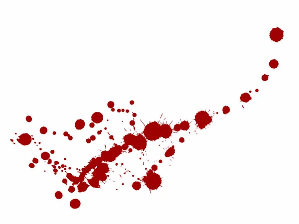 Weißer Hintergrund Mit Roten Blutkörperchen — Stockvektor