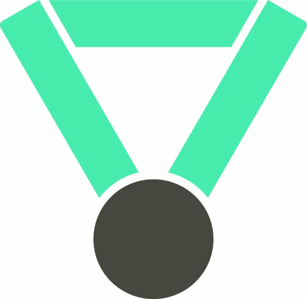 Icône Champion Competition Success Bicolor Icon Set Style Vectoriel Symboles — Image vectorielle