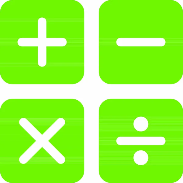 Taschenrechner Symbol Aus Business Bicolor Set Dieses Flache Vektorsymbol Verwendet — Stockvektor