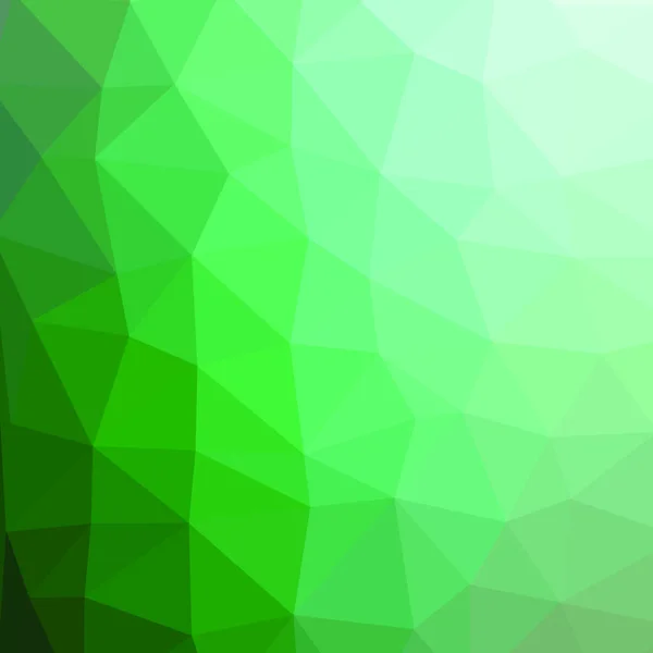 几何抽象绿色低聚纸背景 — 图库矢量图片