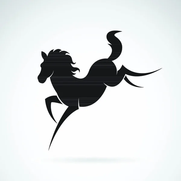Imagem Vetorial Desenho Cavalo Sobre Fundo Branco —  Vetores de Stock