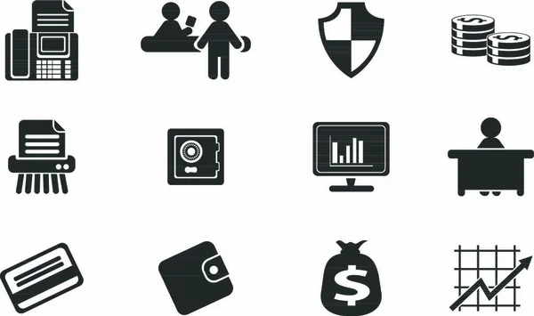 Finance Simplement Symbole Pour Les Icônes Web Interface Utilisateur — Image vectorielle