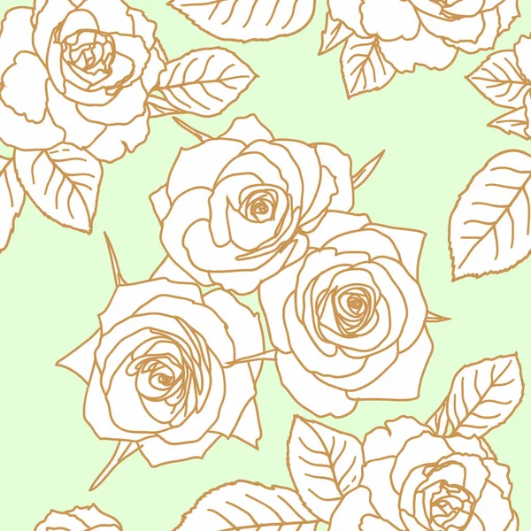 Fondo Pantalla Sin Costuras Con Flores Rosa — Vector de stock